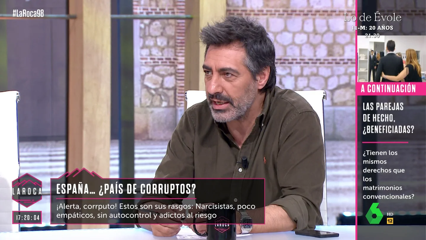 Juan del Val, en La Roca sobre corrupción Juan del Val, en La Roca sobre corrupción