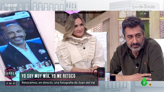 LA ROCA_ Retoque de una foto de Juan del Val en directo LA ROCA_ Retoque de una foto de Juan del Val en directo