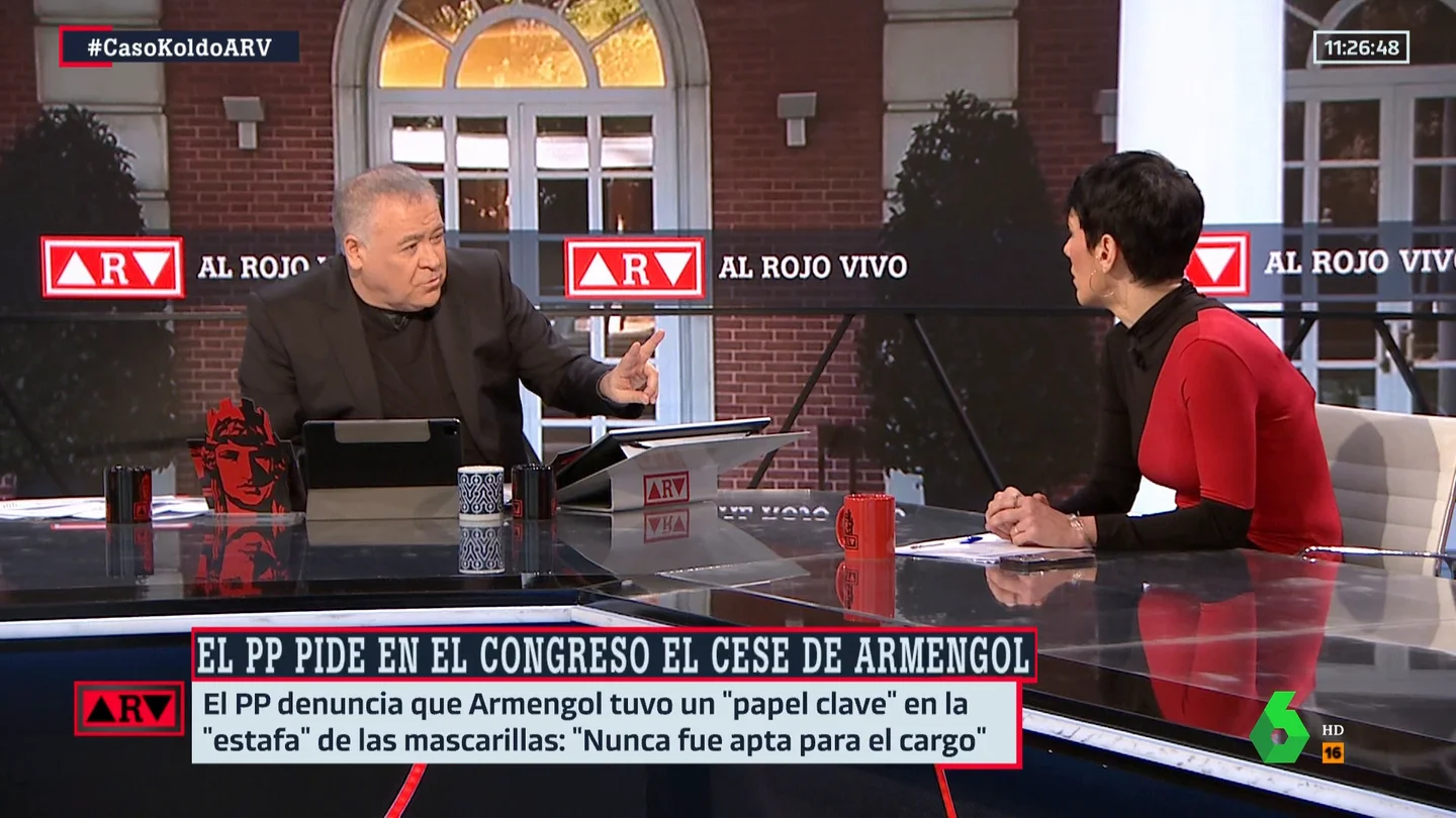 Elma Sáiz, sobre el 'caso Koldo': "En cualquier organización puede haber un garbanzo negro" Elma Sáiz, sobre el 'caso Koldo': "En cualquier organización puede haber un garbanzo negro"