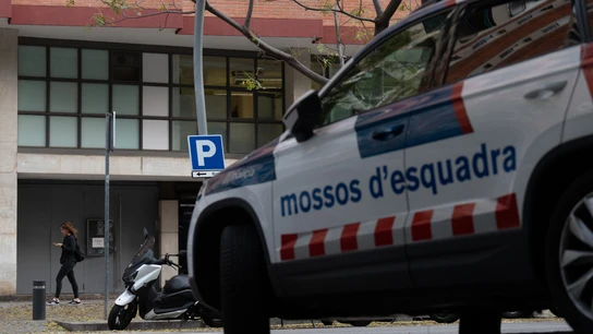 Un coche de los mossos d'esquadra Un coche de los mossos d'esquadra