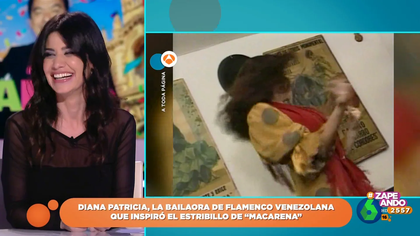 La conclusión de Ares Teixidó tras conocer a la bailaora que inspiró 'La Macarena' Zapeando celebra los 30 años de 'La Macarena' y analiza detalles sobre la canción de Los del Río. En este vídeo, Thais Villas desvela quién es la bailaora venezolana que el propio dúo musical asegura que fue la inspiradora del hit mundial.