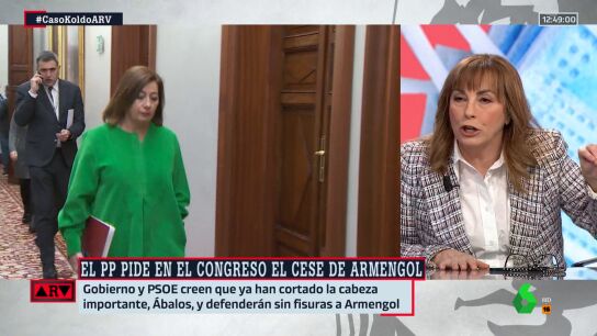 Ang&eacute;lica Rubio, sobre la presi&oacute;n del PP a Armengol: "Si ella es responsable, Almeida tambi&eacute;n"