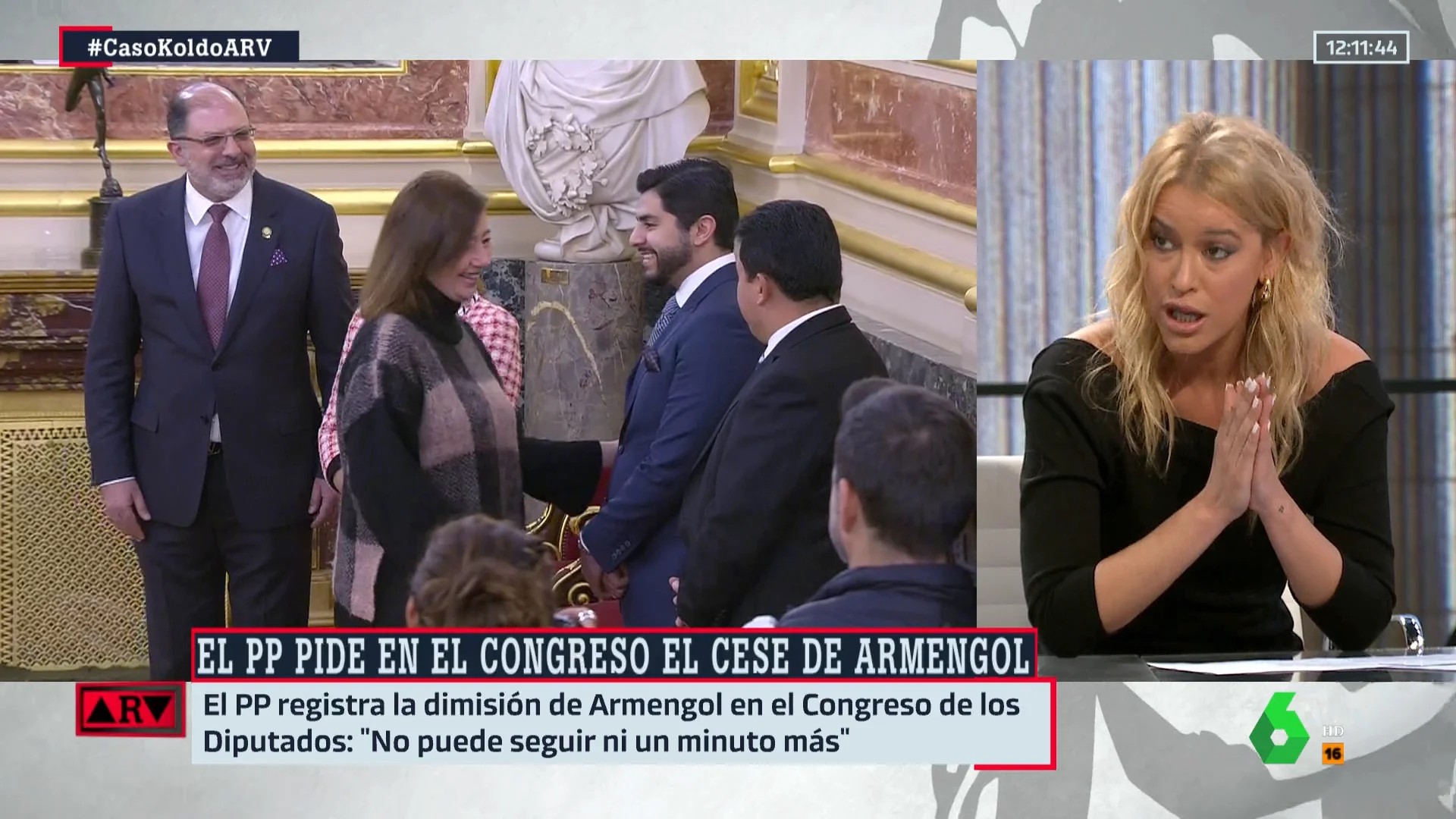 Afra Blanco analiza la presión del PP sobre Armengol: "Está sobreactuando, y la sobreactuación es peligrosa" Afra Blanco analiza la presión del PP sobre Armengol: "Está sobreactuando, y la sobreactuación es peligrosa"