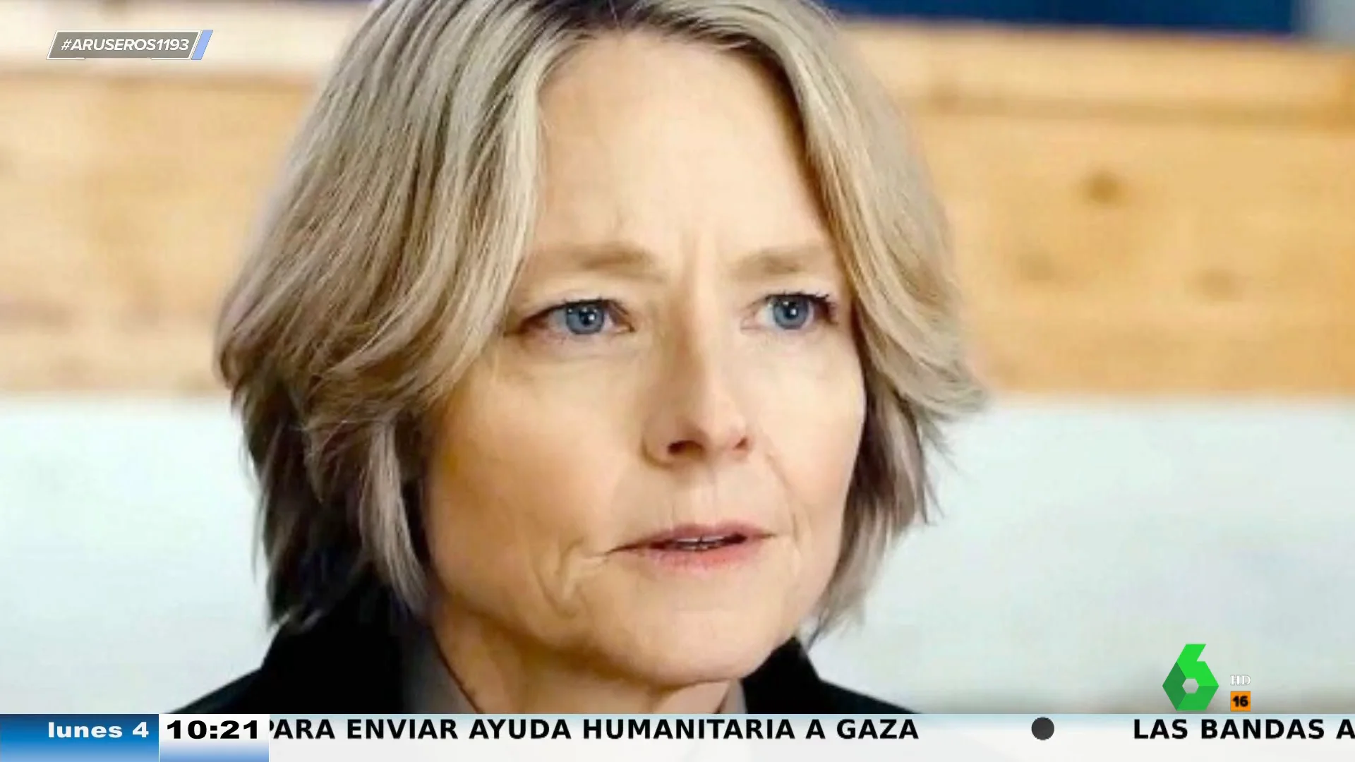 Jodie Foster, en una escena de la serie 'True detective'.