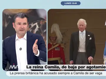 Iñaki López ironiza con la baja por agotamiento de Camila