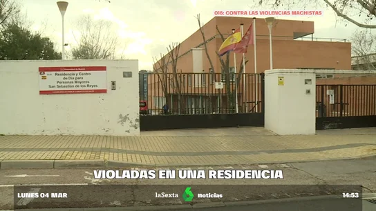 Dos ancianas de 100 y 90 años son violadas en una residencia de Madrid por un trabajador Dos ancianas de 100 y 90 años son violadas en una residencia de Madrid por un trabajador