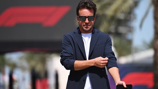 Fernando Alonso en Bahréin Fernando Alonso en Bahréin