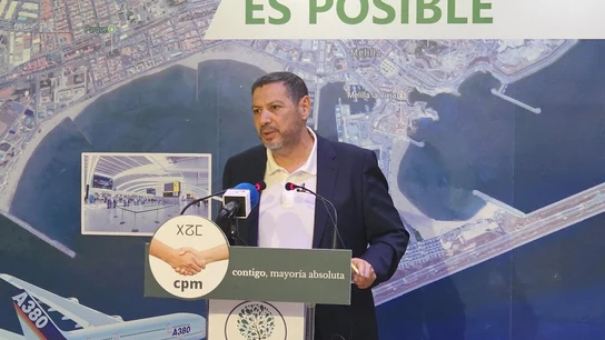 El presidente de Coalición por Melilla, Mustafa Aberchán. El presidente de Coalición por Melilla, Mustafa Aberchán.