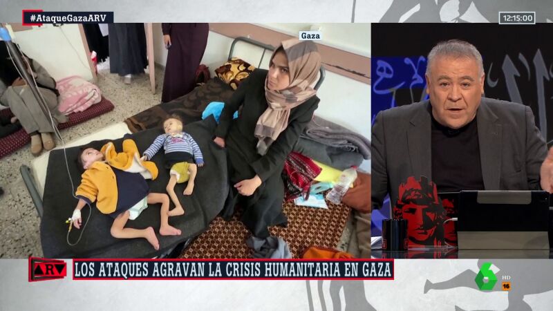 La condena de Ferreras a los ataques de Israel a Gaza: "Es un exterminio"