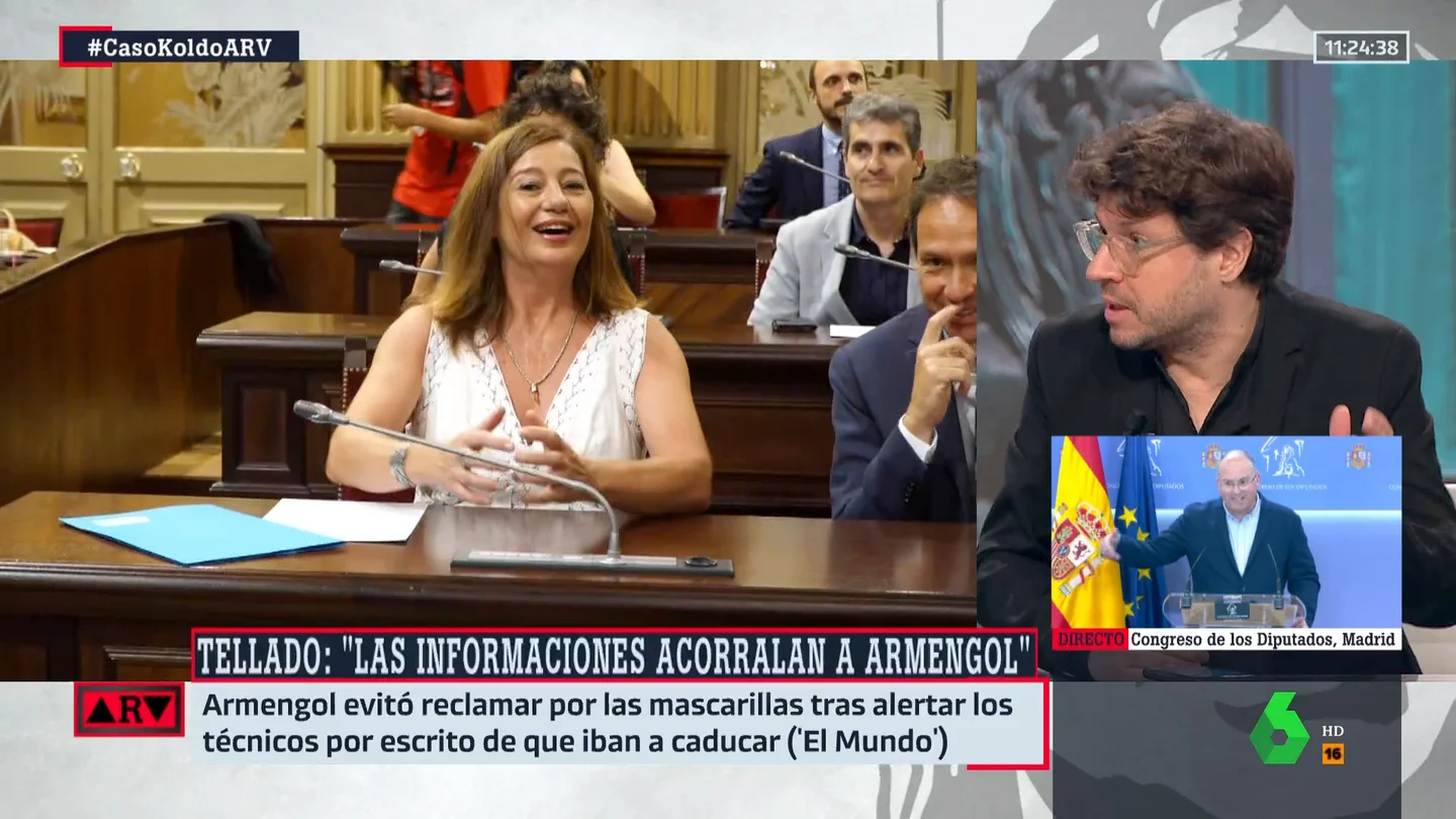 Fernando Berlín descifra la estrategia del PP y el 'caso Koldo': "Buscan un adelanto electoral" Fernando Berlín descifra la estrategia del PP y el 'caso Koldo': "Buscan un adelanto electoral"