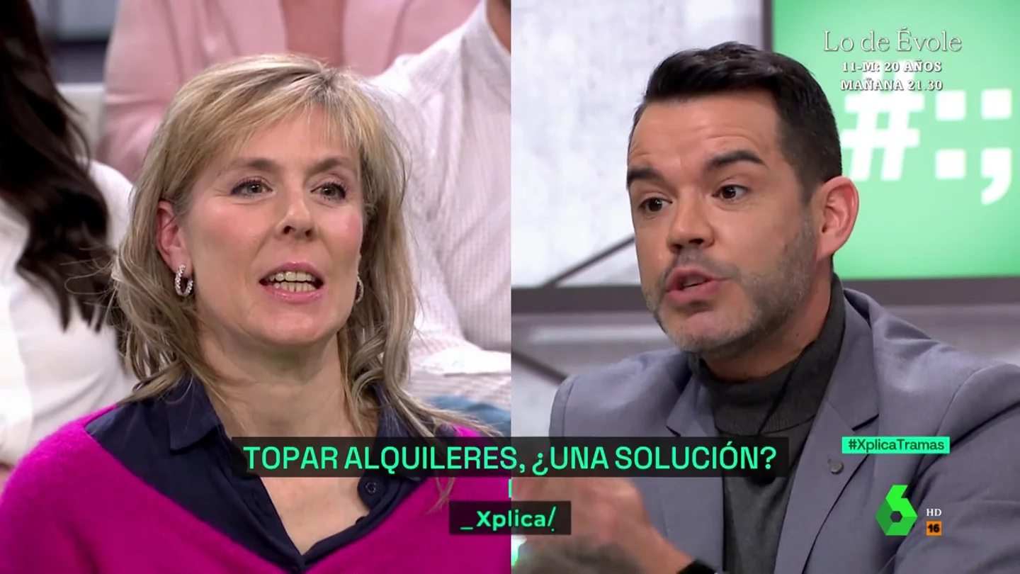 José María Camarero a una propietaria José María Camarero a una propietaria