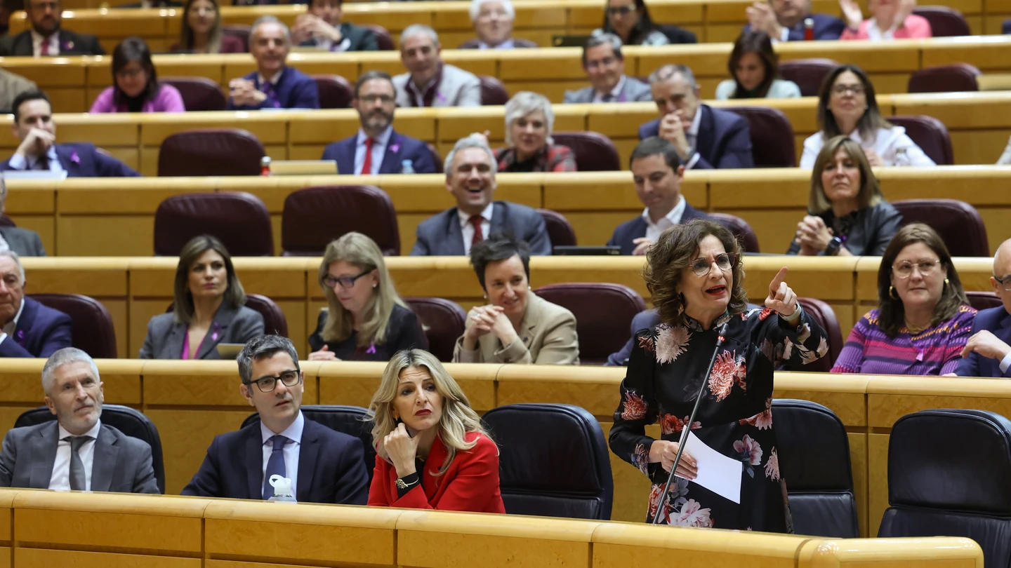 Sesión de control en el Senado Sesión de control en el Senado