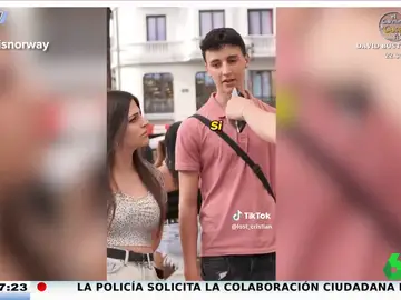 Un joven afirma que cambiaría a su novia por diez millones de euros y la reacción de ella se vuelve viral