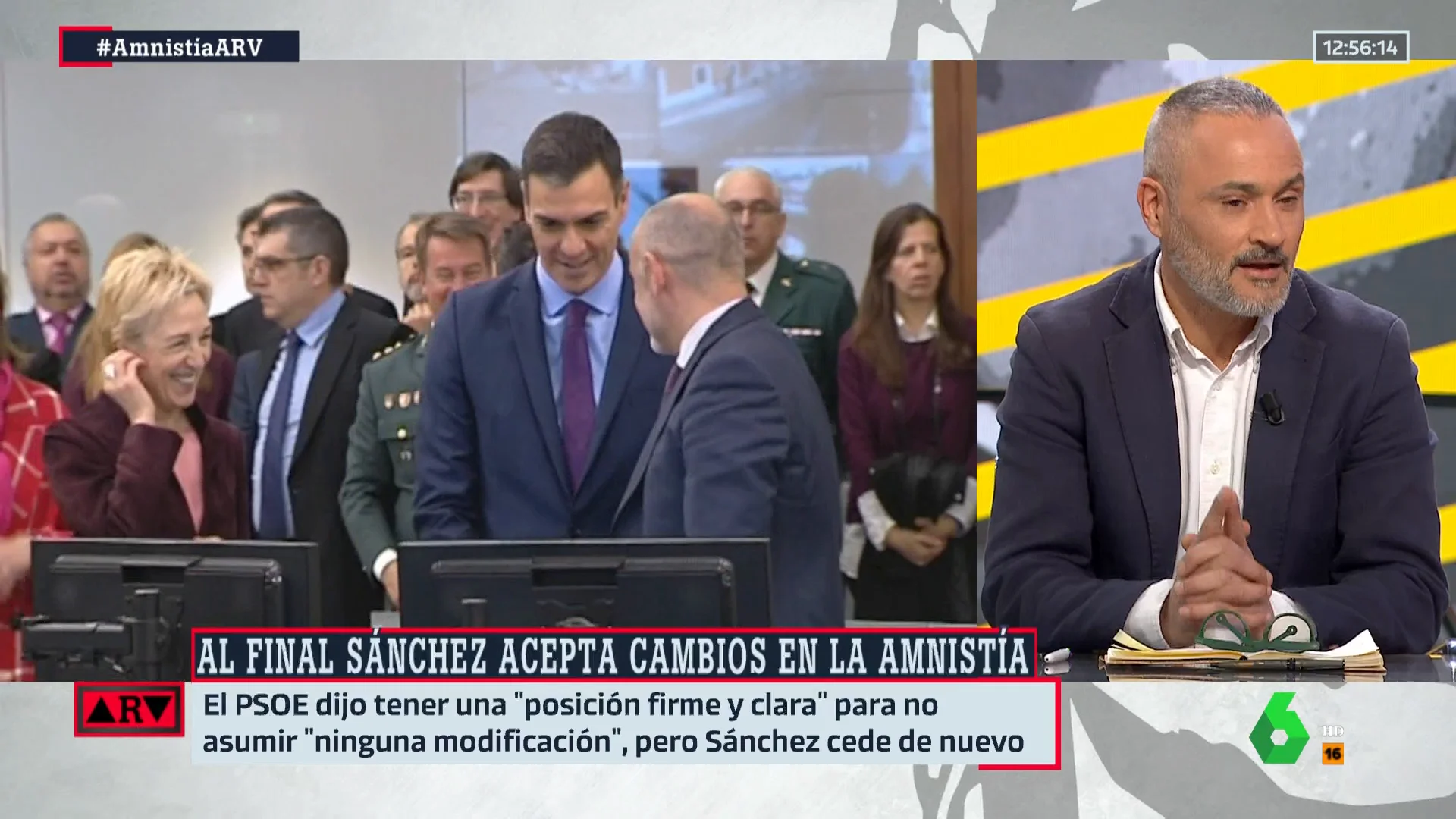 La irónica reacción de Martínez-Vares tras la decisión del PSOE sobre la amnistía: "Ser ministro de Sánchez es una profesión de riesgo" La irónica reacción de Martínez-Vares tras la decisión del PSOE sobre la amnistía: "Ser ministro de Sánchez es una profesión de riesgo"