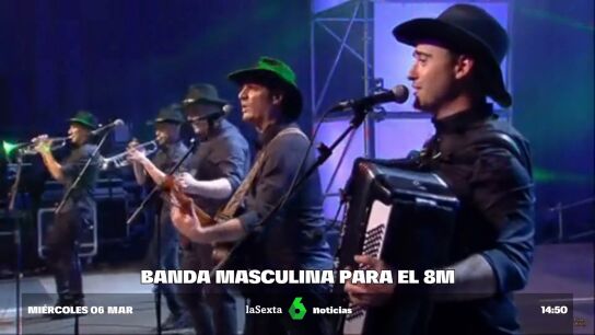La Comisi&oacute;n 8M critica al Gobierno de Cantabria por contratar a una banda de m&uacute;sica masculina para el acto oficial del D&iacute;a de la Mujer