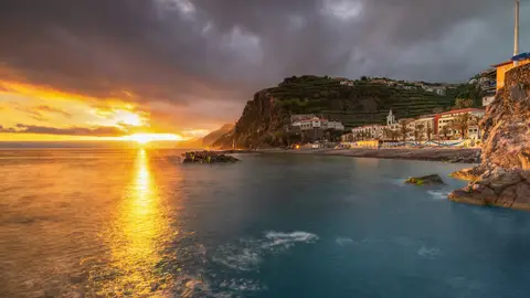 Puesta de Sol en Madeira Puesta de Sol en Madeira