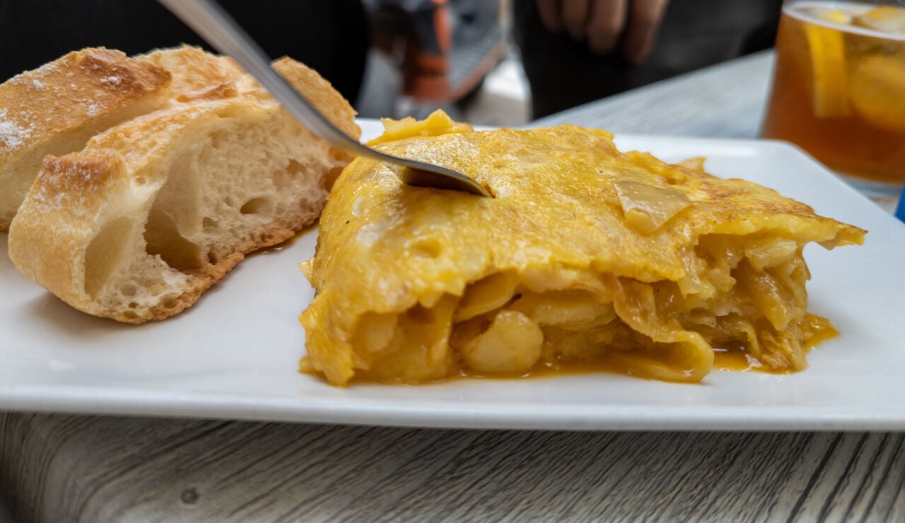 Pincho de tortilla de patatas