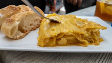 Pincho de tortilla de patatas