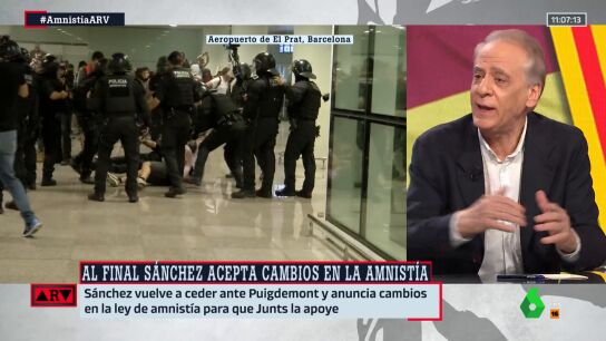 Cembrero, sobre la ley de amnist&iacute;a: "Cuanto m&aacute;s cambios, m&aacute;s posibilidades tiene de no ser aplicada"