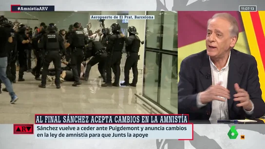 Cembrero, sobre la ley de amnistía: "Cuanto más cambios, más posibilidades tiene de no ser aplicada" Cembrero, sobre la ley de amnistía: "Cuanto más cambios, más posibilidades tiene de no ser aplicada"