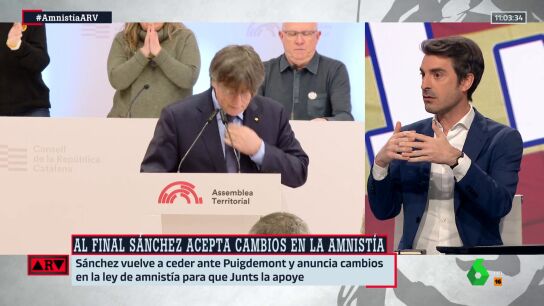El an&aacute;lisis de Pablo Sim&oacute;n sobre la ley de amnist&iacute;a: "El 'caso Koldo' ha debilitado la posici&oacute;n negociadora del PSOE"