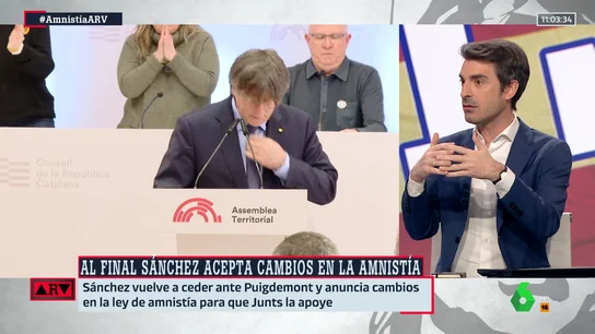 El análisis de Pablo Simón sobre la ley de amnistía: "El 'caso Koldo' ha debilitado la posición negociadora del PSOE" El análisis de Pablo Simón sobre la ley de amnistía: "El 'caso Koldo' ha debilitado la posición negociadora del PSOE"