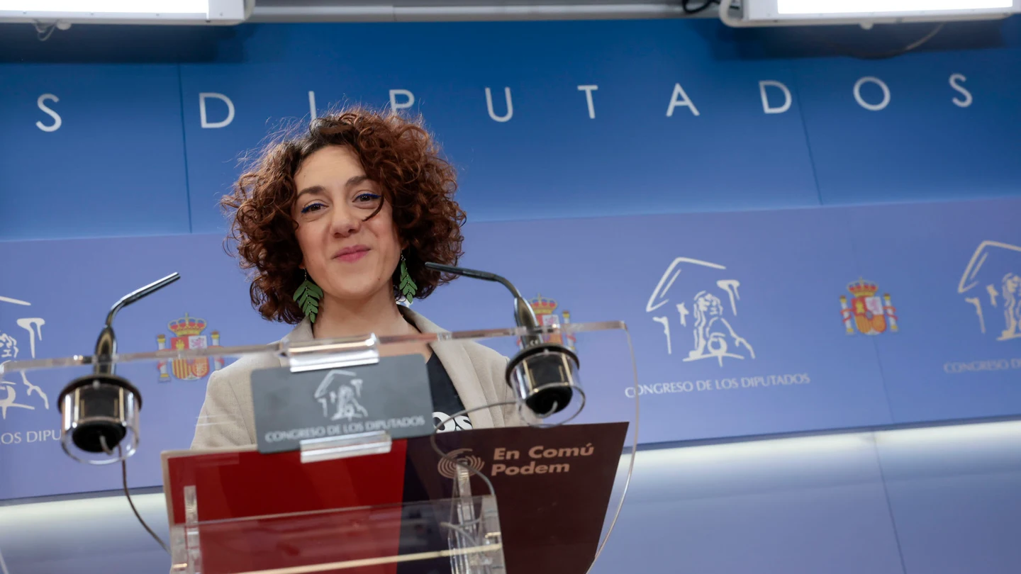 La diputada de Sumar Aida Vidal en una imagen de archivo La diputada de Sumar Aida Vidal en una imagen de archivo