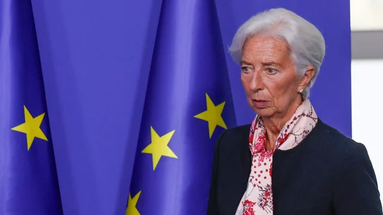 Imagen de archivo de la presidenta del Banco Central Europeo, Christine Lagarde. Imagen de archivo de la presidenta del Banco Central Europeo, Christine Lagarde./ EFE/ Lavandeira Jr