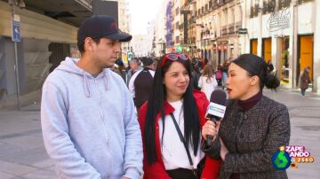 Una joven venezolana revela a Jiaping la costumbre española que más le sorprende: "Parece que estén peleando"