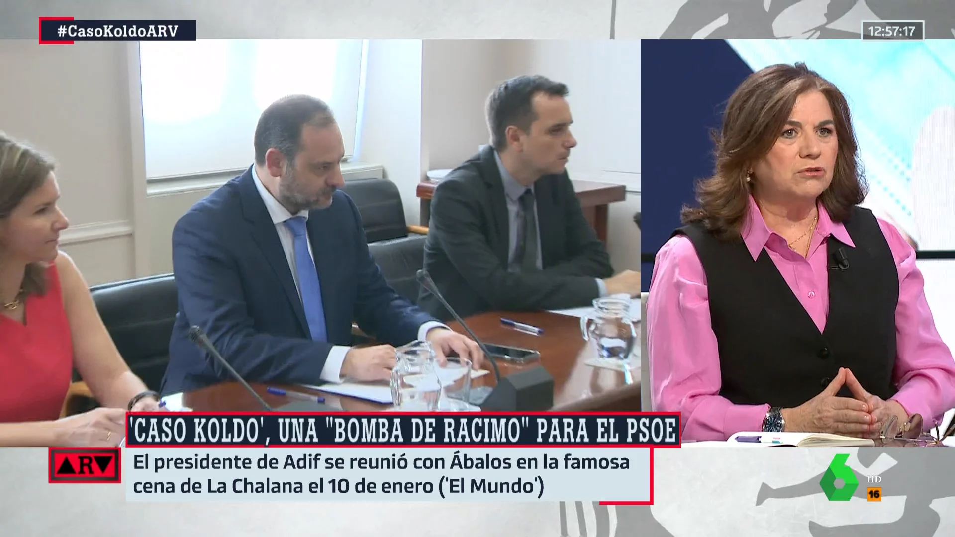 Lucía Méndez, sobre el 'caso Koldo': "Es parecido al 'caso Gürtel', pero protagonizado por otras personas"