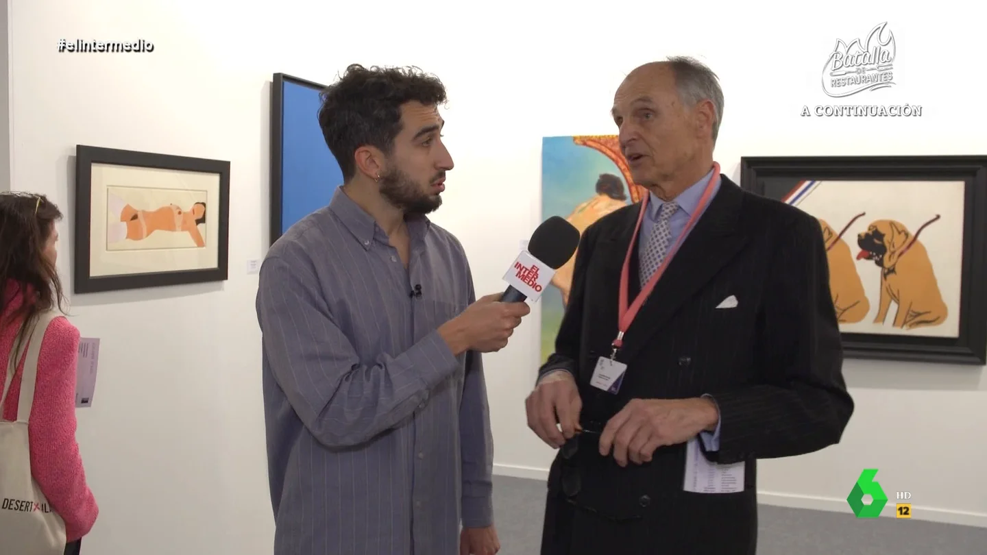 Un galerista, a Isma Juárez sobre el Picasso que vende por dos millones y medio en ARCO Isma Juárez entrevista al galerista Guillermo de Osma, que vende en ARCO un cuadro de Picasso por dos millones y medio de euros: "Preguntar mucha gente", comenta en este vídeo, donde admite que nadie ha venido con "un camión de billetes".