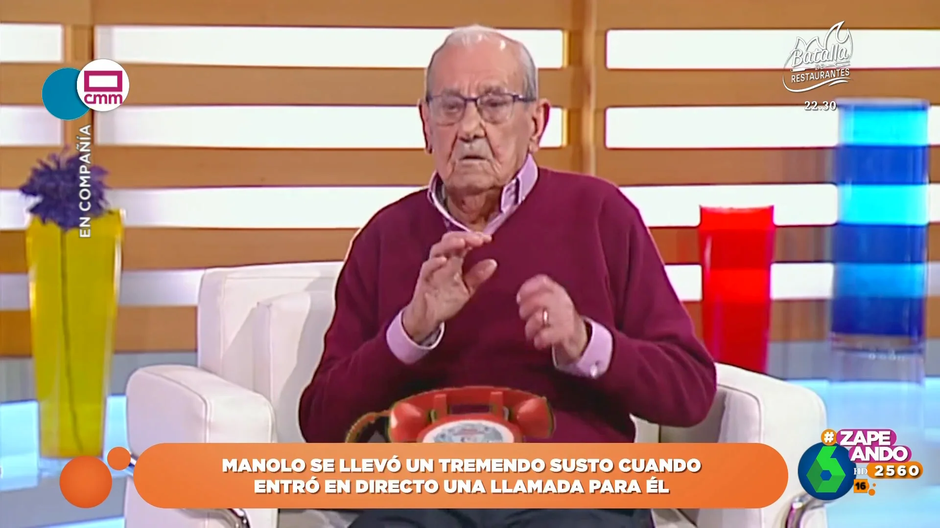 El tremendo susto de un hombre cuando recibe una llamada de teléfono: "¡Cállate, hos***!"