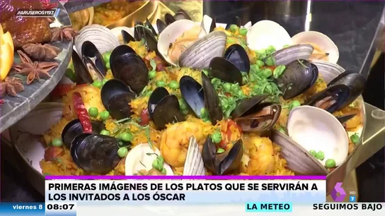 Los polémicos platos españoles que pondrán en los Premios Oscar: de paella con chorizo a tortilla vegana Los polémicos platos españoles que pondrán en los Premios Oscar: de paella con chorizo a tortilla vegana