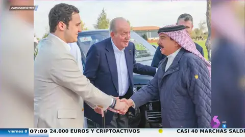 Juan Carlos I y Froilán, juntos en la Fórmula 1: así disfrutan abuelo y nieto de su afición en común 