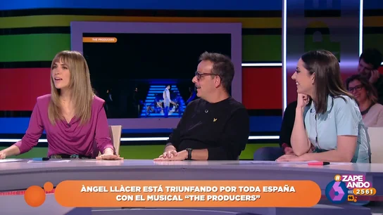 La petición de María Gómez a Dani Mateo al ver que Àngel Llàcer necesita hablar La petición de María Gómez a Dani Mateo al ver que Àngel Llàcer necesita hablar