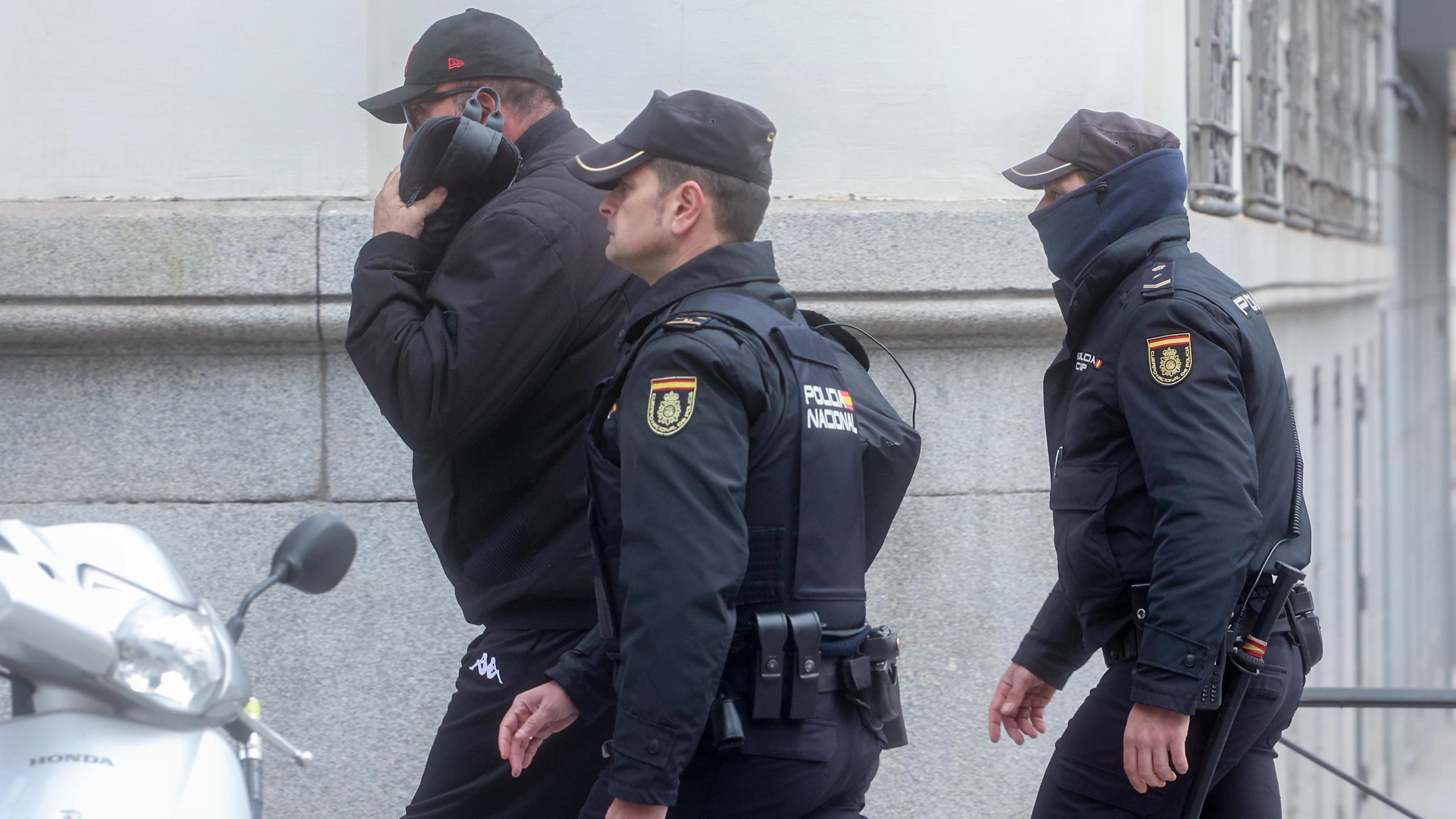 Koldo García a su salida de la Audiencia Nacional el 22 de febrero de 2024