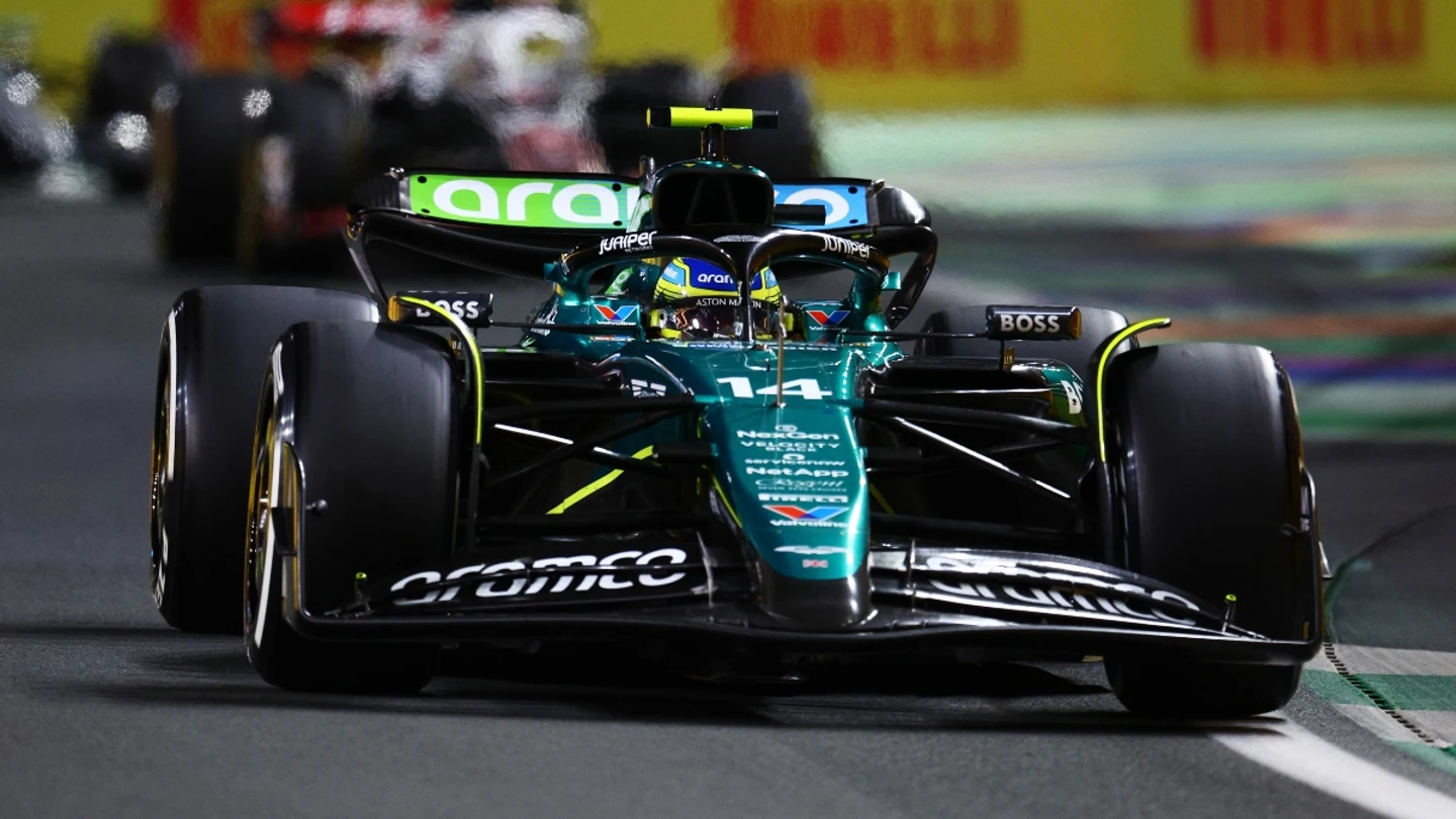 Fernando Alonso, en Jeddah Fernando Alonso, en Jeddah