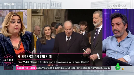 Pilar Vidal, sobre Felipe VI y el rey emérito: "Tienen buena relación" Pilar Vidal, sobre Felipe VI y el rey emérito: "Tienen buena relación"