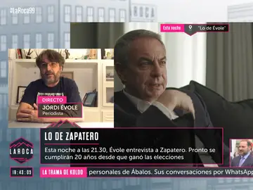 Jordi Évole desvela cuál es uno de los momentos que más ha disfrutado de su entrevista a Zapatero