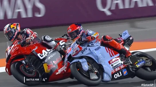 Pedro Acosta, adelantando a Marc Márquez Pedro Acosta, adelantando a Marc Márquez