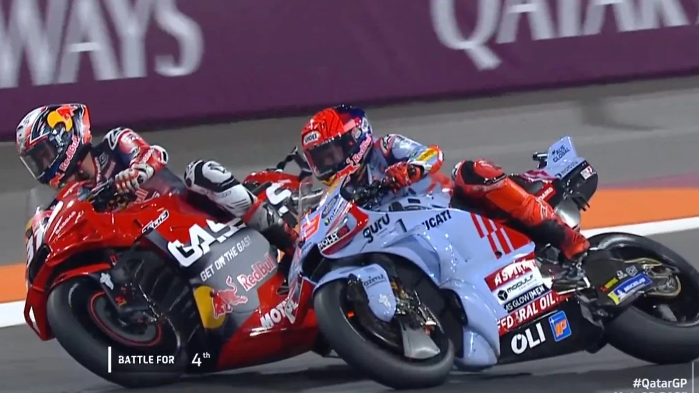 Pedro Acosta, adelantando a Marc Márquez Pedro Acosta, adelantando a Marc Márquez