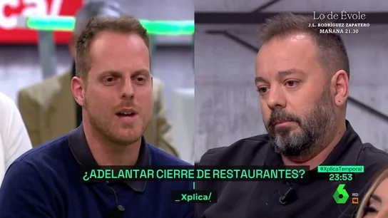 Debate entre Antonio Maestre y un empresario Debate entre Antonio Maestre y un empresario