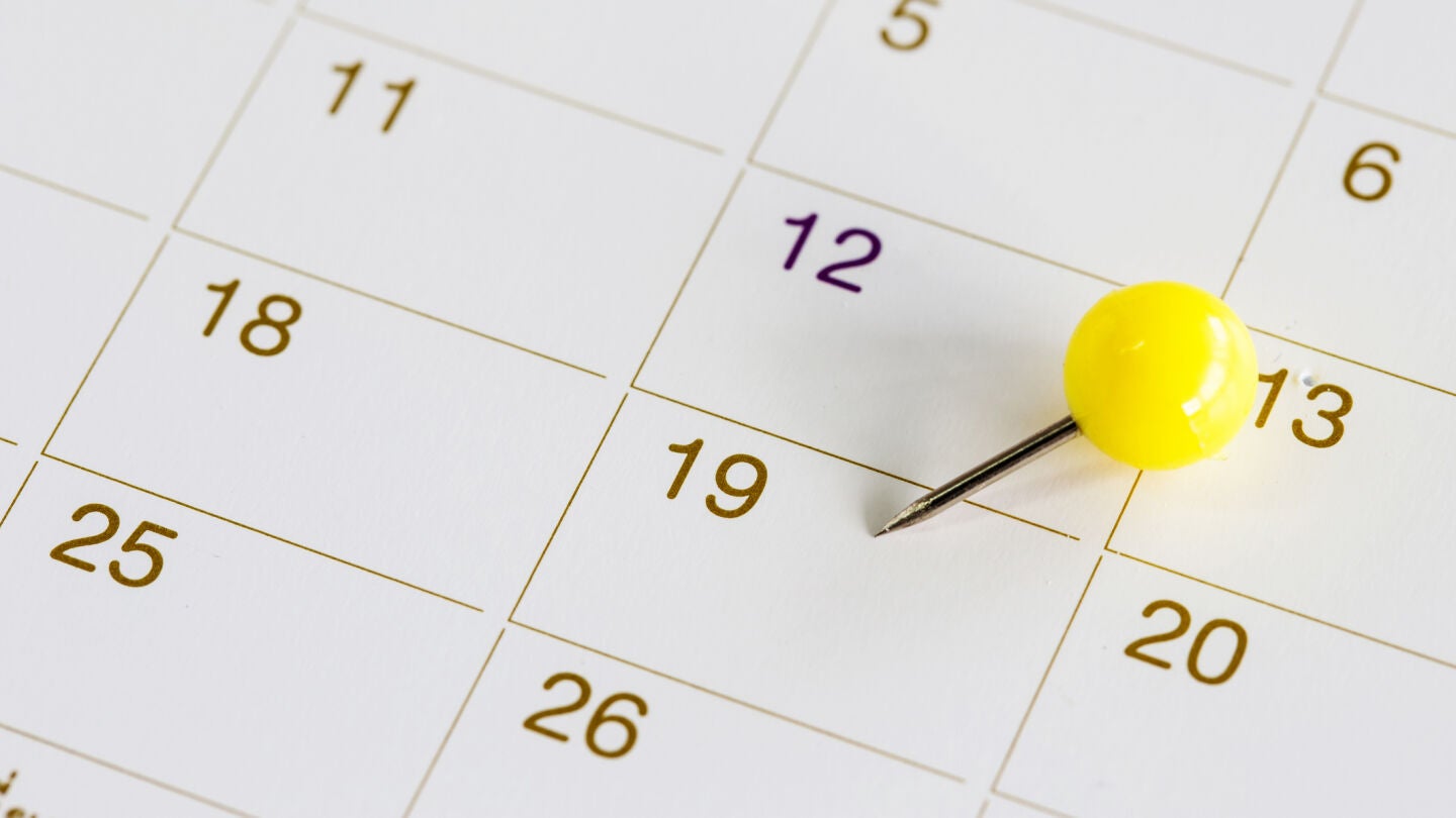 Calendario 19 de marzo, D&iacute;a del Padre