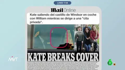 "Hay rumores sobre el estado de salud del jefe de comunicación", responde irónica Cristina Pardo al analizar junto al periodista de 'The Times', Simon Hunter, la polémica foto manipulada de Kate Middleton con sus hijos.
