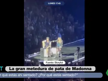 Iñaki López, al ver a Madonna recriminar a una persona en silla de ruedas que no bailase