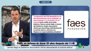 Iñaki López reflexiona sobre el comunicado de FAES por el 20 aniversario del 11M