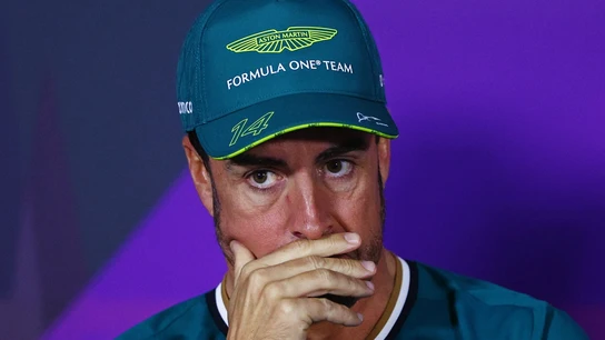 Fernando Alonso, piloto de Aston Martin Fernando Alonso, piloto de Aston Martin