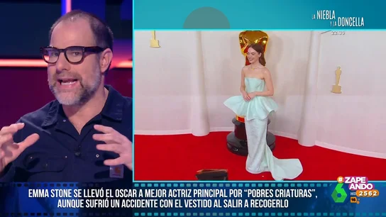 Alberto Rey destaca la emoción de Emma Stone al ganar el Oscar: "'Pobres criaturas' sobre el guion es una locura y existe por ella" Alberto Rey destaca la emoción de Emma Stone al ganar el Oscar: "'Pobres criaturas' sobre el guion es una locura y existe por ella"