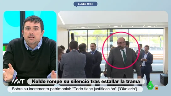 La reacción de Ramón Espinar a la entrevista de Koldo García En este vídeo, Más Vale Tarde analiza la primera entrevista de Koldo García tras estallar el caso de las comisiones en la compra de material sanitario, donde ha asegurado que "no he hecho absolutamente nada" y que "todo tiene una justificación".