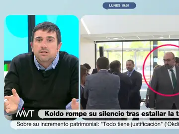 La reacción de Ramón Espinar a la entrevista de Koldo García